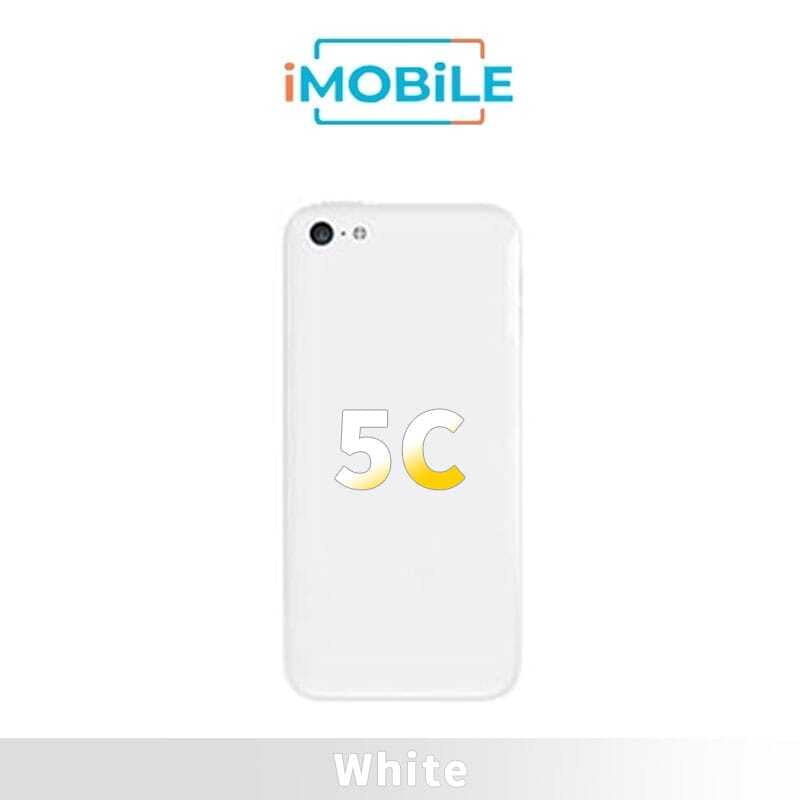 iPhone 5C Compatible Back Full Housing [White]