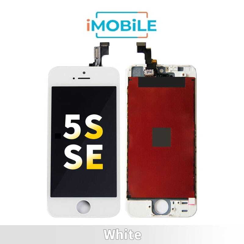 Copy of iPhone 5S / SE Compatible LCD Touch Digitizer Screen Grade AA White