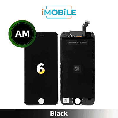 iPhone 6 (4.7 Inch) Compatible LCD Touch Digitizer Screen Aftermarket [Black]