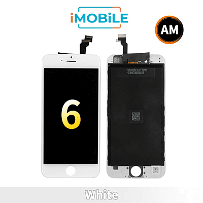 iPhone 6 Compatible LCD Touch Digitizer Screen [White] Aftermarket