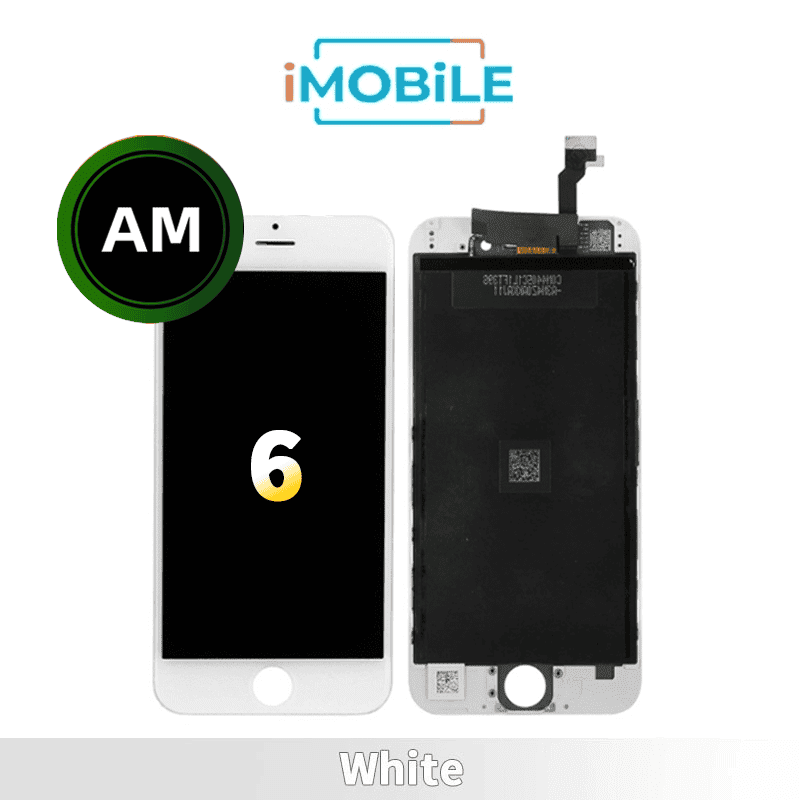 iPhone 6 (4.7 Inch) Compatible LCD Touch Digitizer Screen Aftermarket [White]