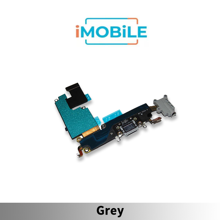 iPhone 6 Plus Compatible Charging Port Flex Cable [Grey]