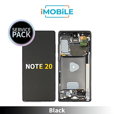 Samsung Galaxy Note 20 (N980) LCD Touch Digitizer Screen [Service Pack] [Black] (GH82-23495A) GH82-23733A