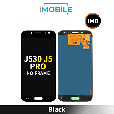 Samsung Galaxy J530 J5 Pro LCD Touch Digitizer Screen no Frame [IMB] [Black]