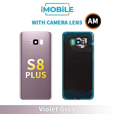 Samsung Galaxy S8 Plus Back Cover Aftermarket with Camera Lens [Violet Grey]