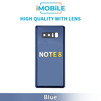 Samsung Galaxy Note 8 Back Cover [High Quality with Lens] [Blue]