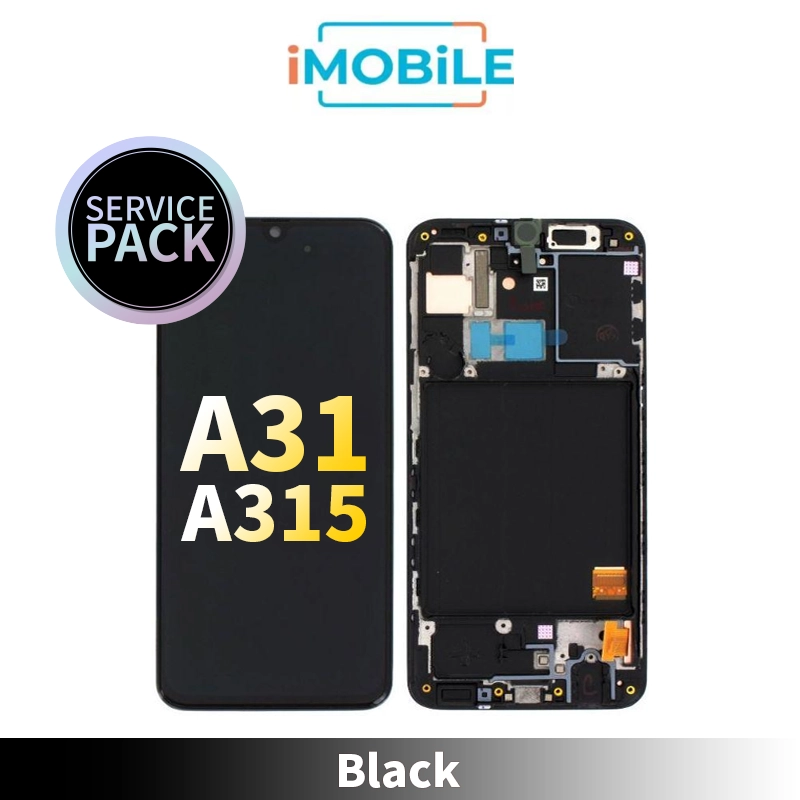 Samsung Galaxy A31 A315 LCD Digitizer Screen [Service Pack] [Black] GH82-22905A GH82-22761A GH82-24455A