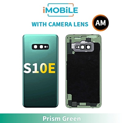Samsung Galaxy S10E Back Cover Aftermarket With Camera Lens [Prism Green]