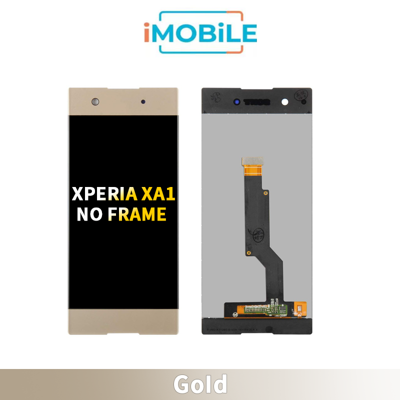 Sony Xperia XA1 Compatible LCD Touch Digitizer Screen Gold No Frame  (G3121 G3112 G3125 G3116 G3123)