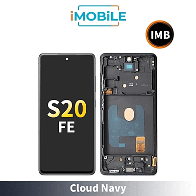 Samsung Galaxy S20 FE SM-G781B LCD Touch Digitizer Screen [IMB] [Cloud Navy]