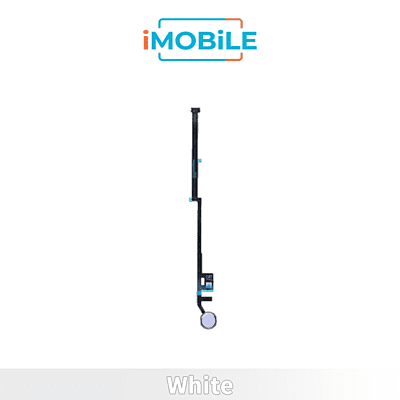 iPad 7 (2019) / iPad 8 (2020) / iPad 9 (2021) (10.2 inch) Compatible Home Button Flex Cable [White]