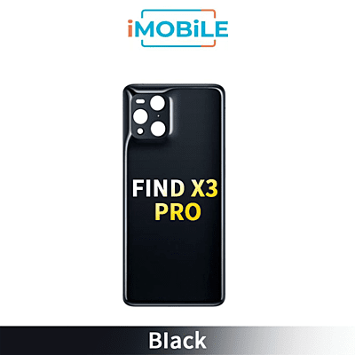 OPPO Find X3 Pro Back Cover [Black]