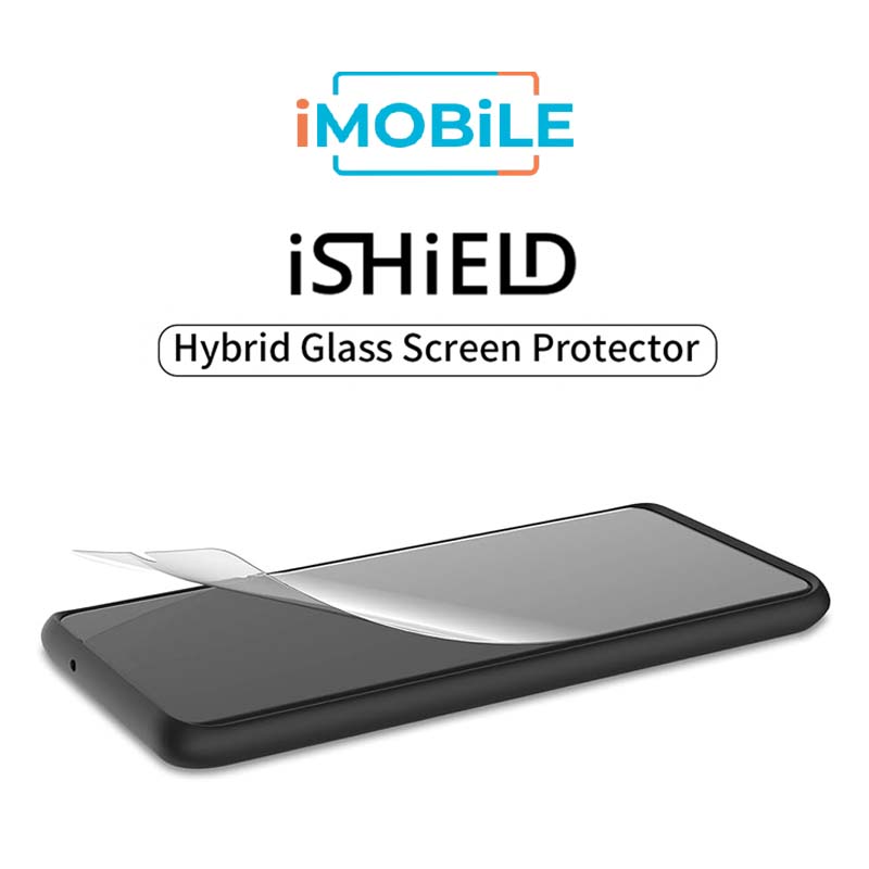 [Clearance] iShield Shatterproof Hybrid [FULL GLUE] Glass Screen Protector, Samsung Galaxy S22 Ultra