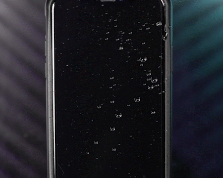 iShield Shatterproof Hybrid Glass Screen Protector, iPhone X / XS / 11 Pro [Privacy]