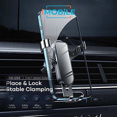 [New] Remax [RM-C04] 3-in-1 Safety Car Holder