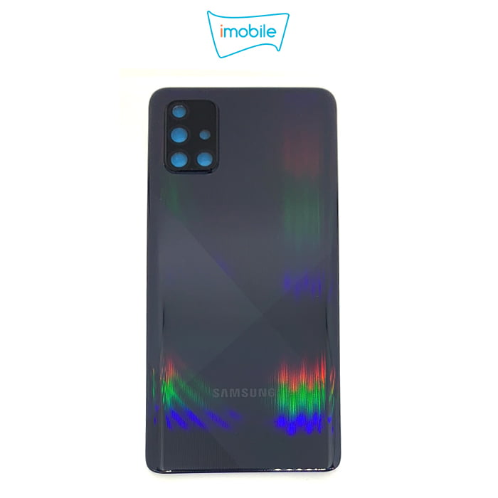 Samsung Galaxy A71 A715 Back Cover with Lens [Black]